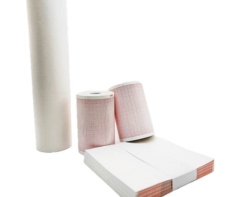 Rollos de papel consumibles para electrocardiografo
